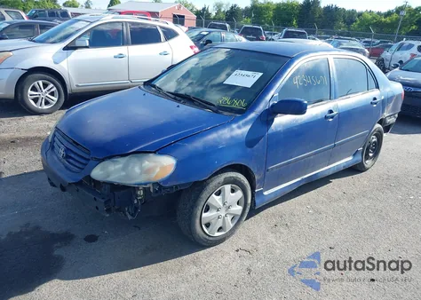 2004 Toyota Corolla Ce/Le/S z USA, uszkodzony, nr VIN 1NXBR32E94Z286806